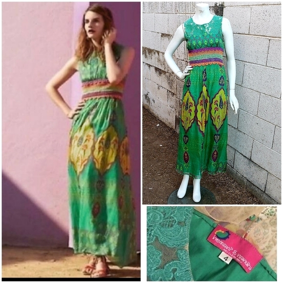 Hemant and Nandita Mintzita Maxi Dress‎ - Picture 1 of 8
